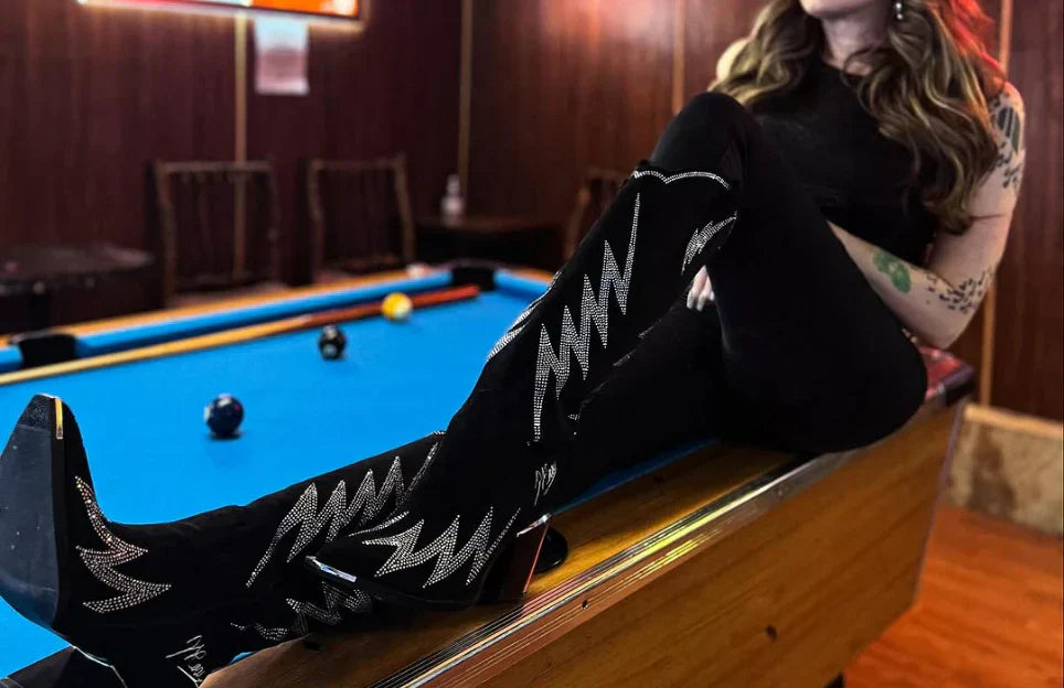 Introducing the Wetkiss x @Jacquieroar Collaboration Boots