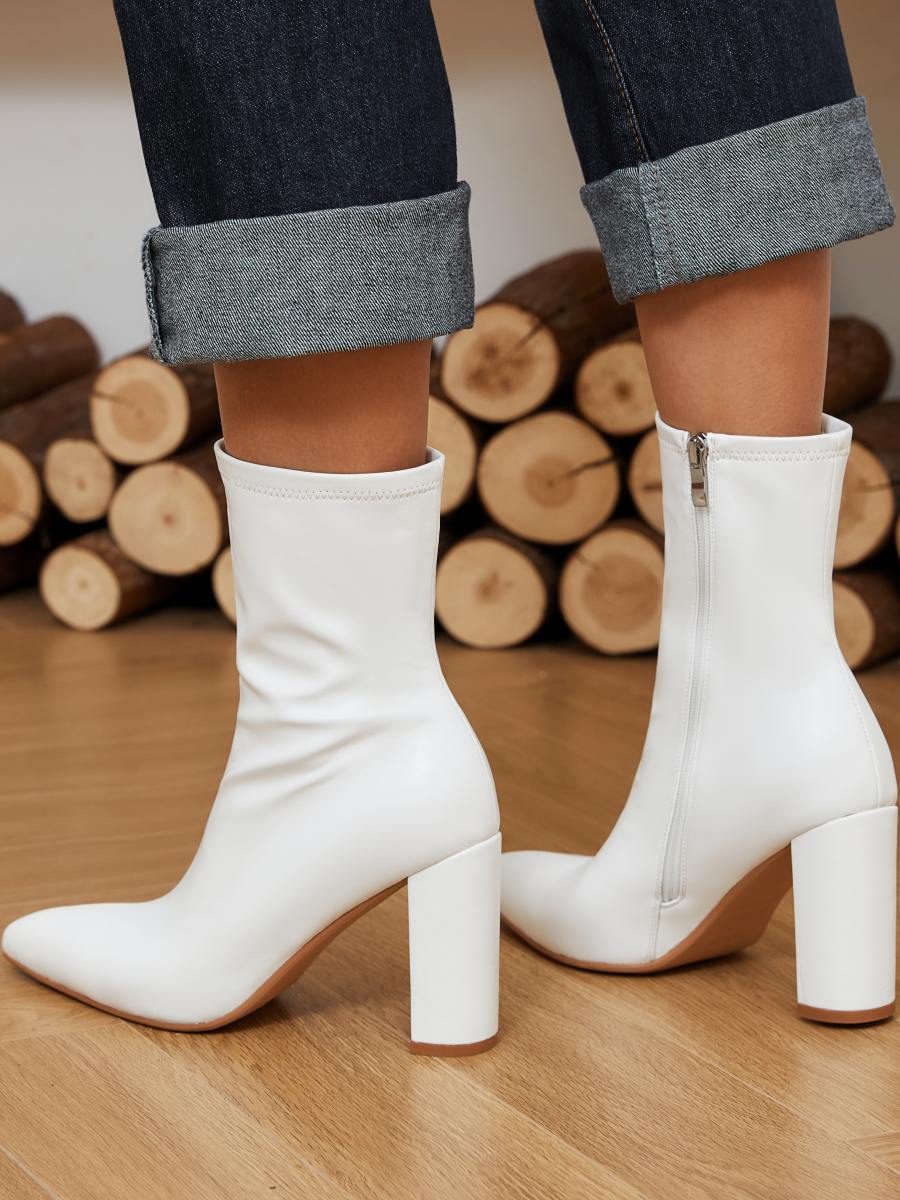 Pointed Toe Ankle Boots