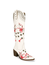 Wetkiss Studded Embroidered Boots - JX017 - Aspect