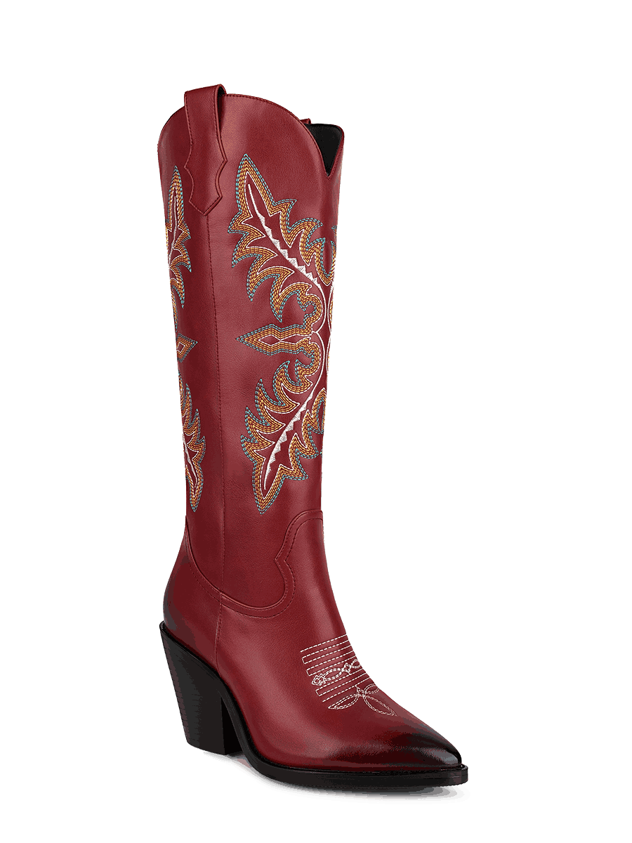 Women's Cowboy Boots Red Cowboy Boots WETKISS