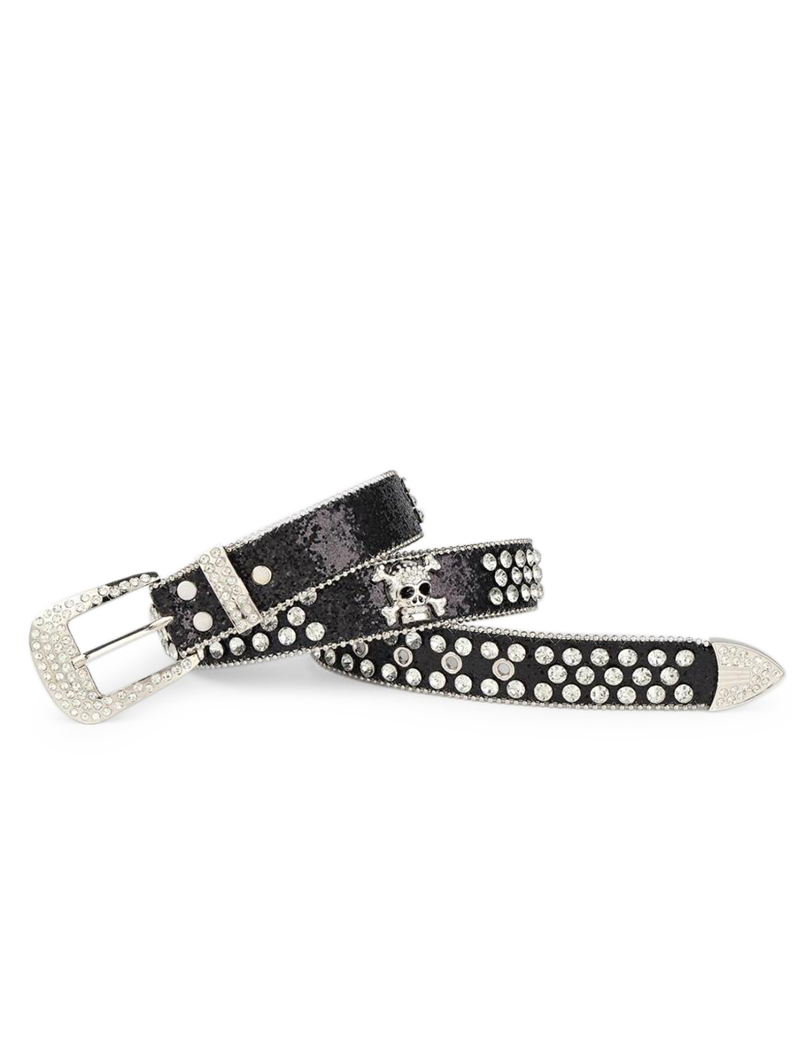 Black Skull Belt