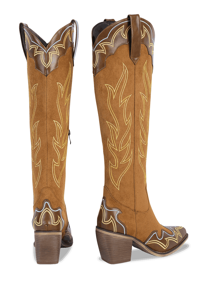 Wetkiss Knee-high Boots - JX012 - Rear