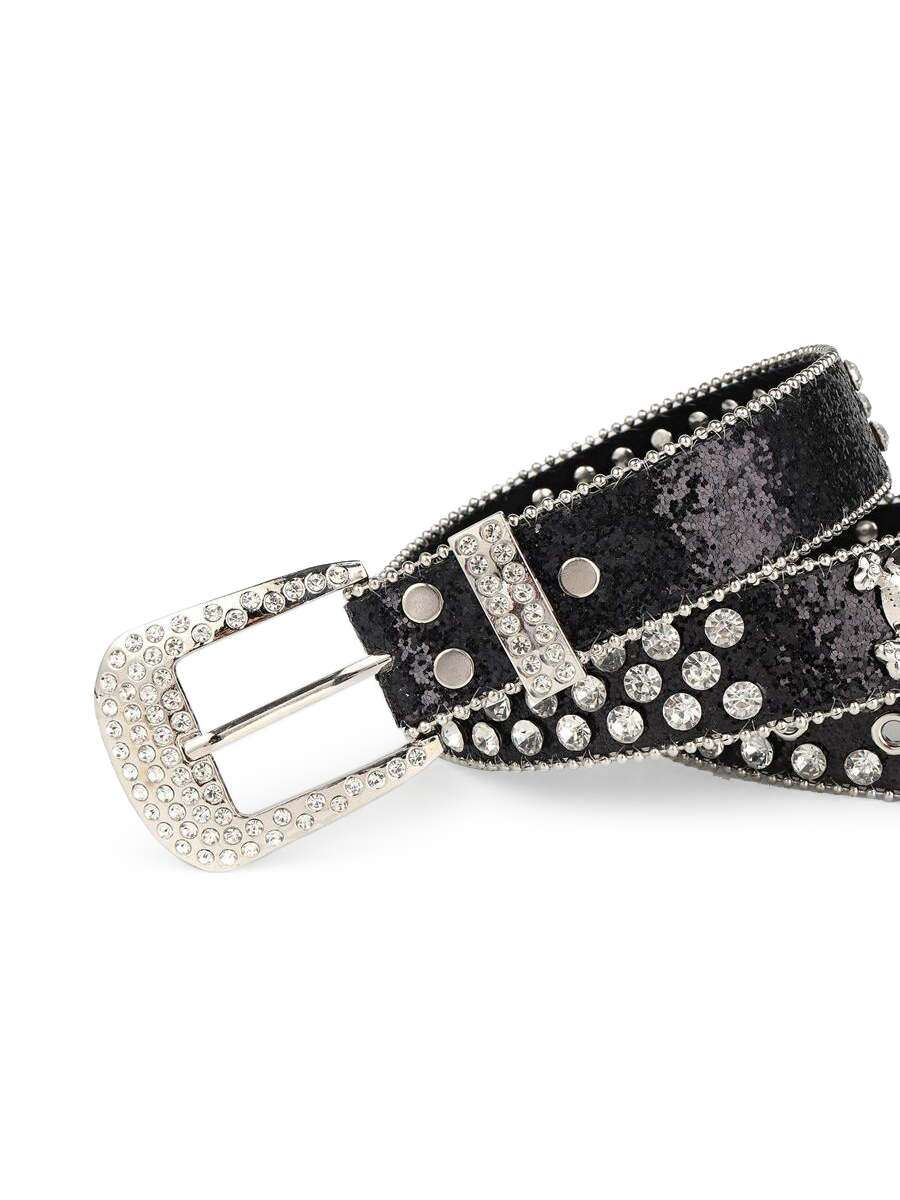 Black Skull Belt