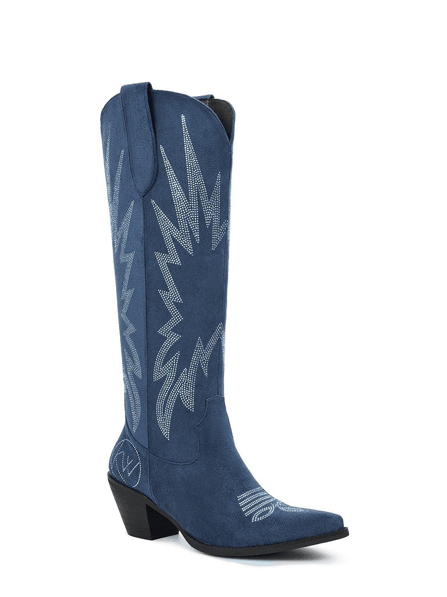 Blue-cowboy-boots-co-designed-with-karen-waldrup