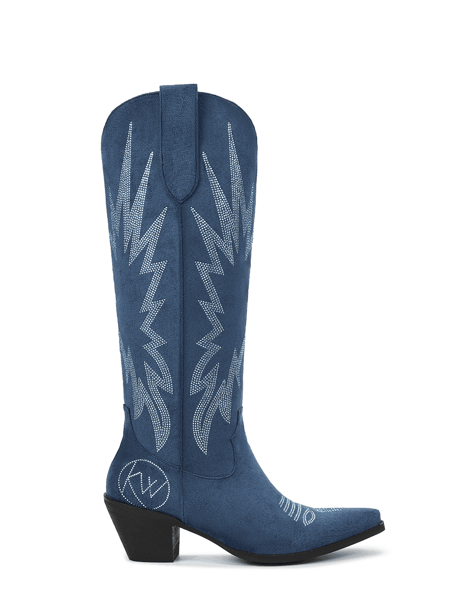 Blue-pull-on-cowboy-boots-co-designed-with-karen-waldrup
