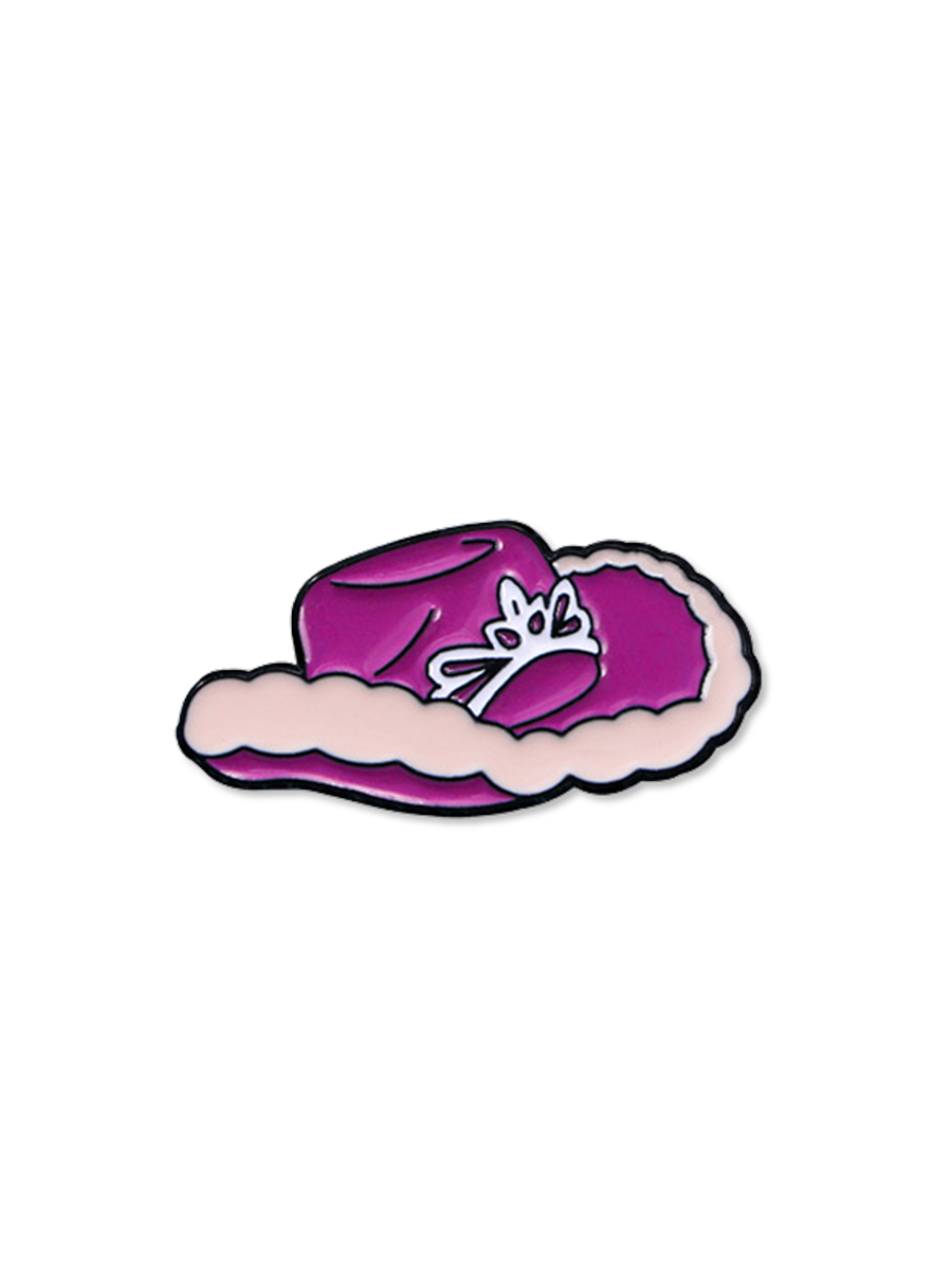 Crown Hat Brooch