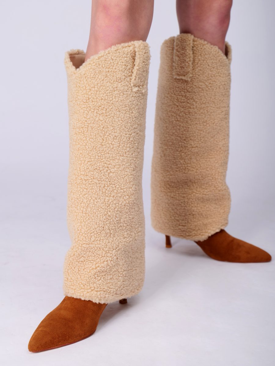 Winter Fuzzy Faux Suede Boots