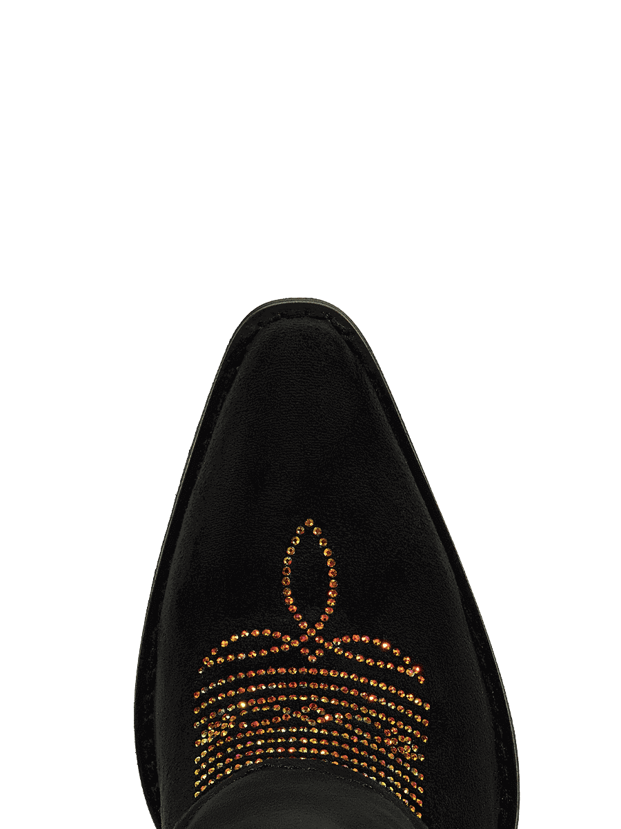 Pink-rhinestones-flame-fold-over-pointy-black-boots