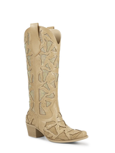 The-annie-apricot-suede-rhinestone-bullhead-motif-cowgirl-boots