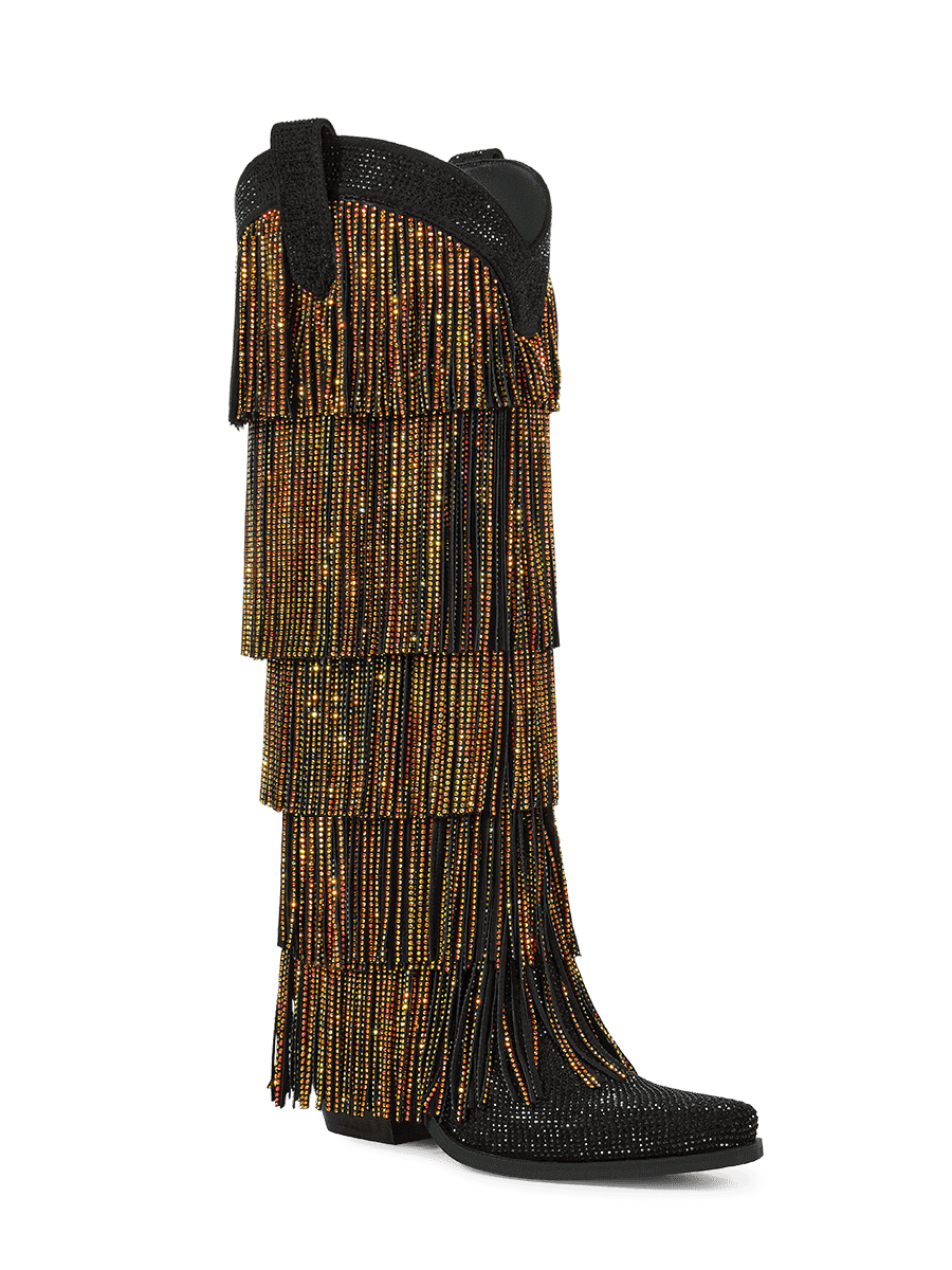 The-maggie-black-suede-cowgirl-boots