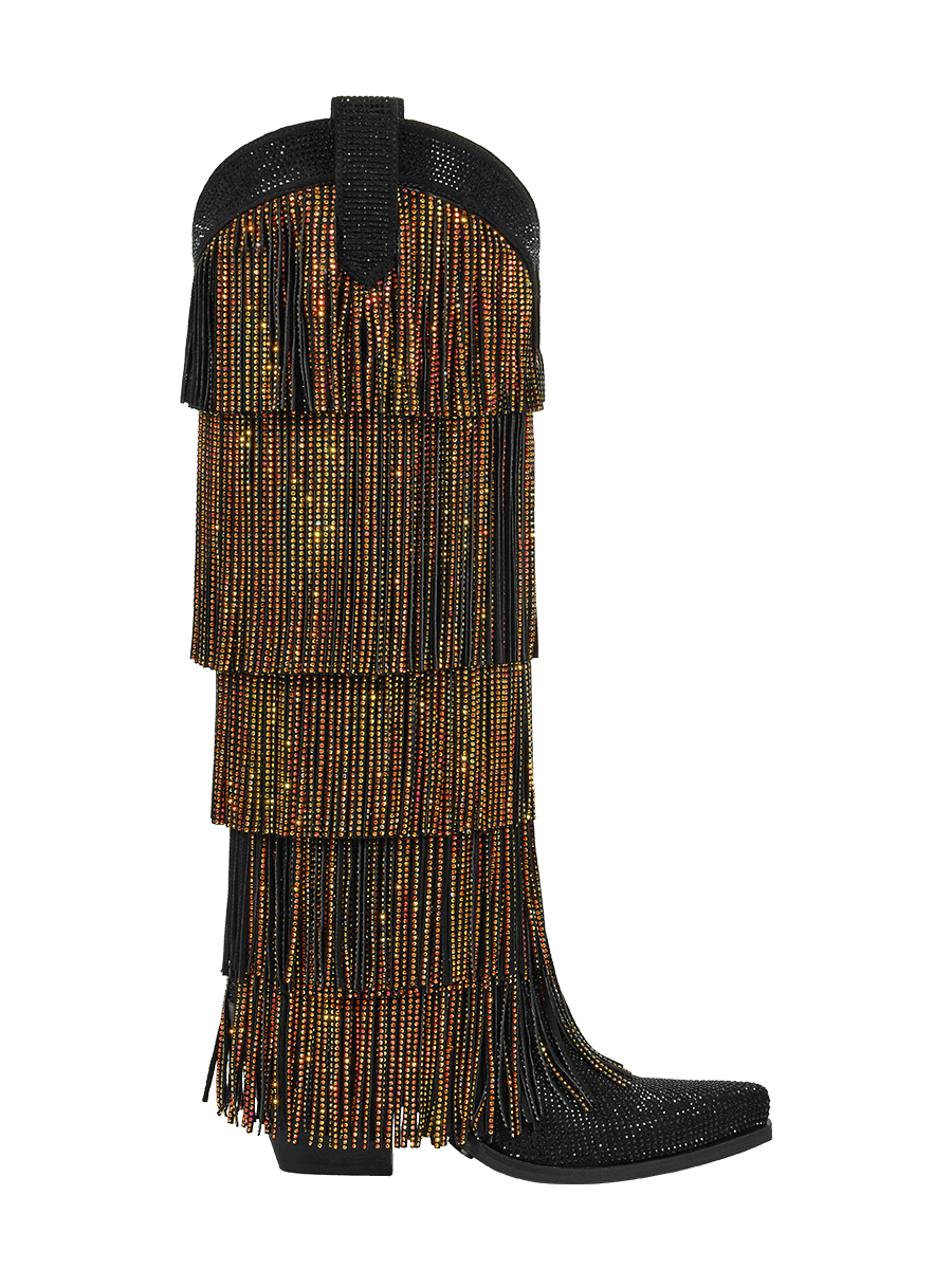 The-maggie-black-suede-with-golden-rhinestone-fringe-cowgirl-boots