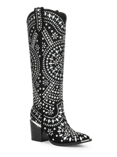 The-roxanne-black-suede-western-boots