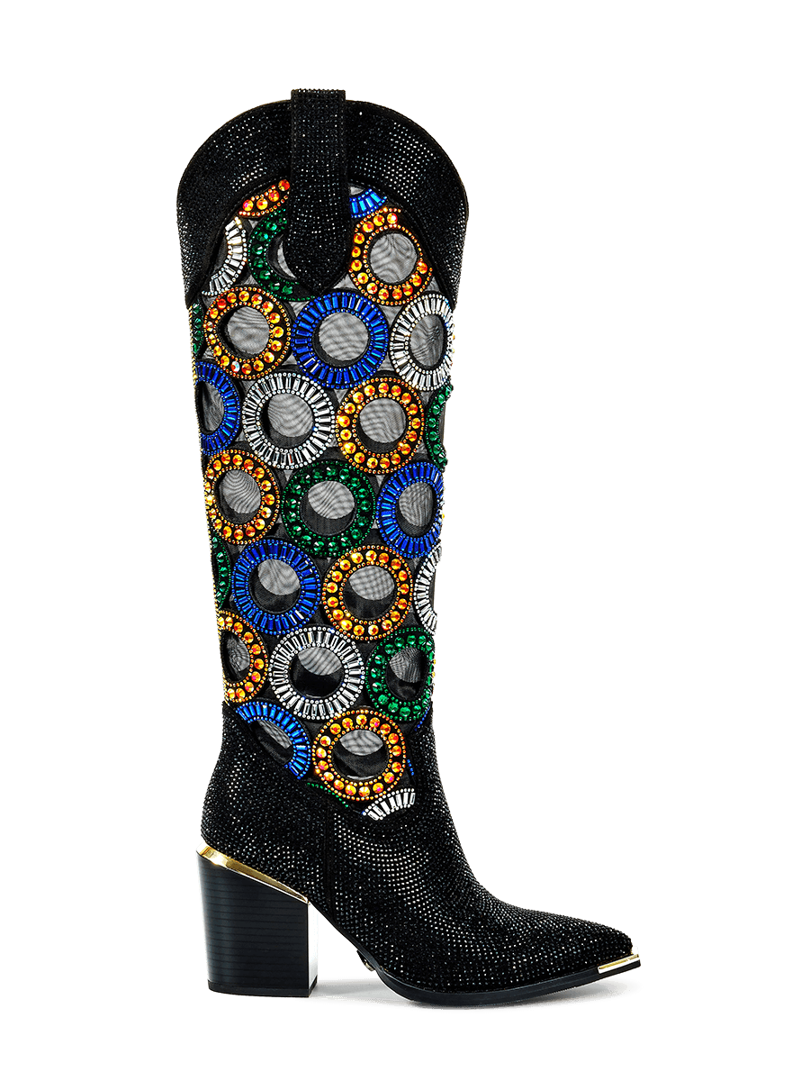 The-selena-colorful-circular-rhinestones-cowgirl-boots