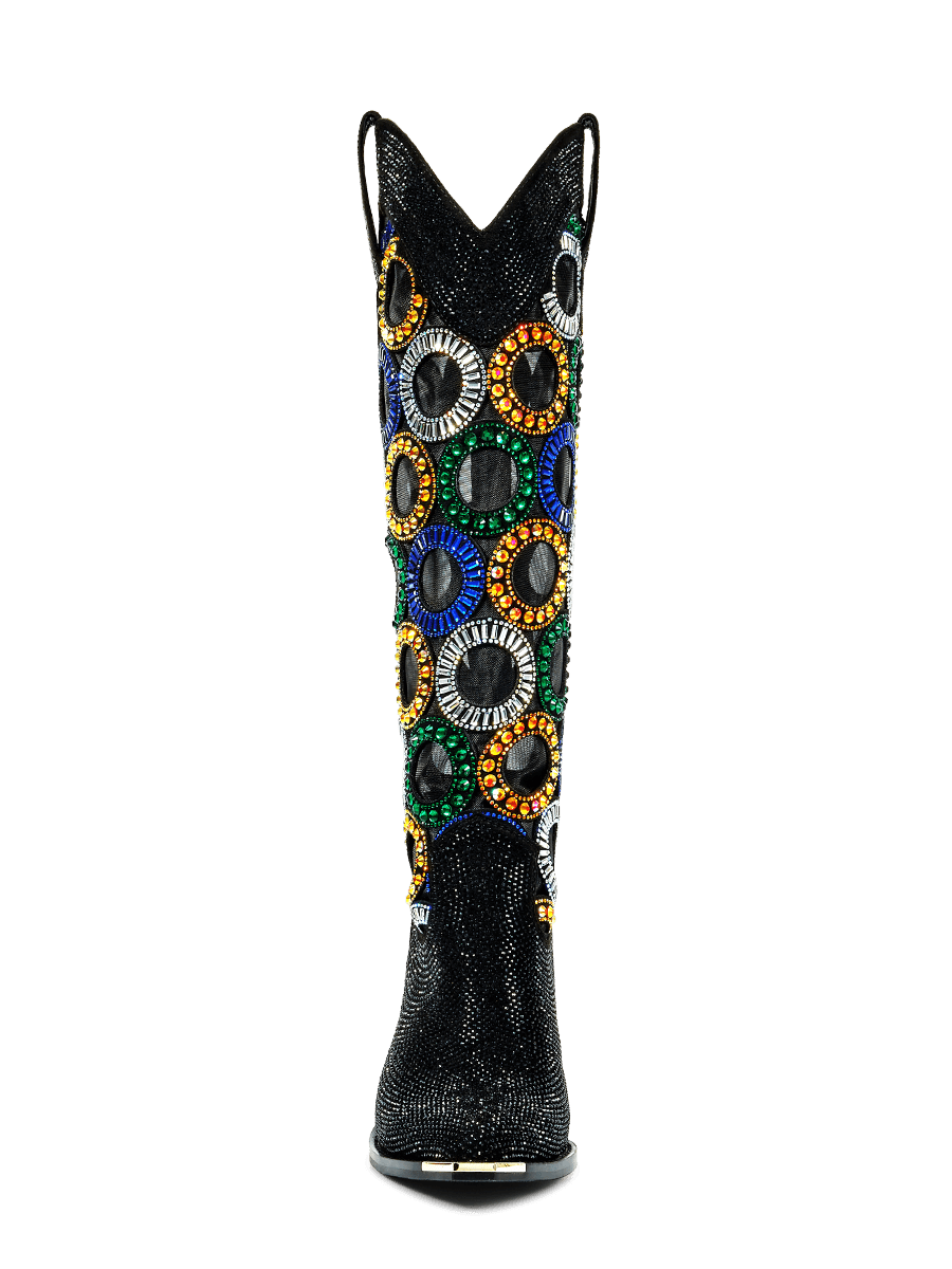 The-selena-colorful-circular-rhinestones-knee-high-cowgirl-boots