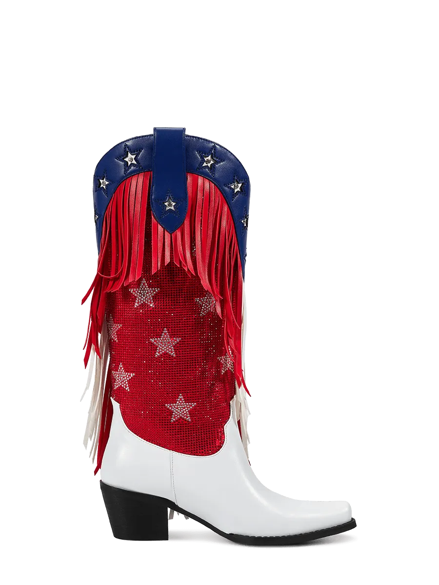 The Eagle_star_rhinestone_cowgirl_boots