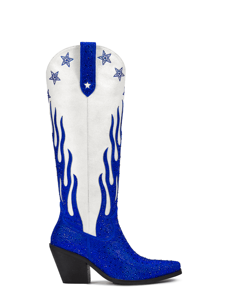 Wetkiss-blue-white-star-flame-rhinestone-cowgirl-boots