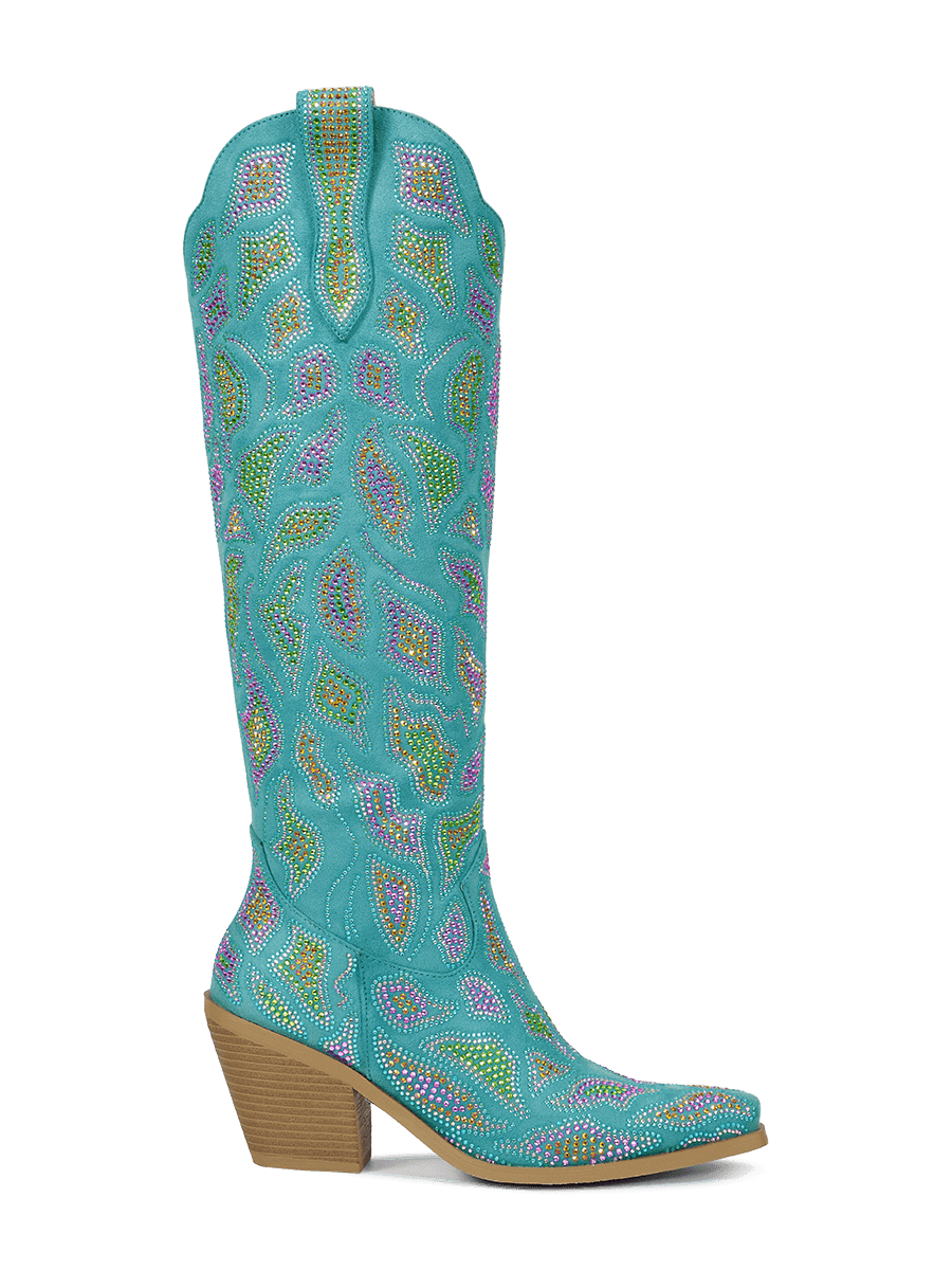 aquamarine-blue-multi-colored-rhinestones-pull-on-cowgirl-boots