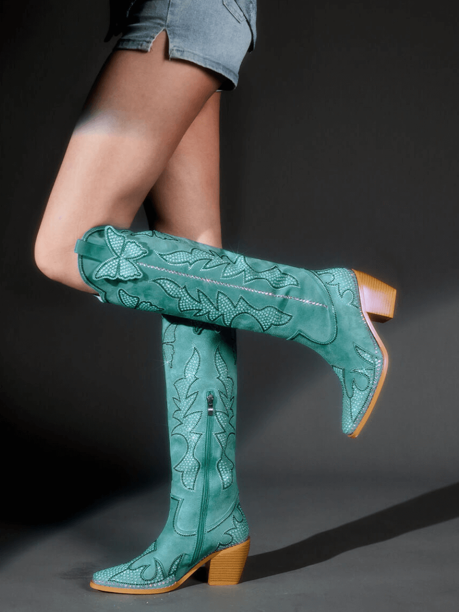 wetkiss boots madi boots cowgirl style