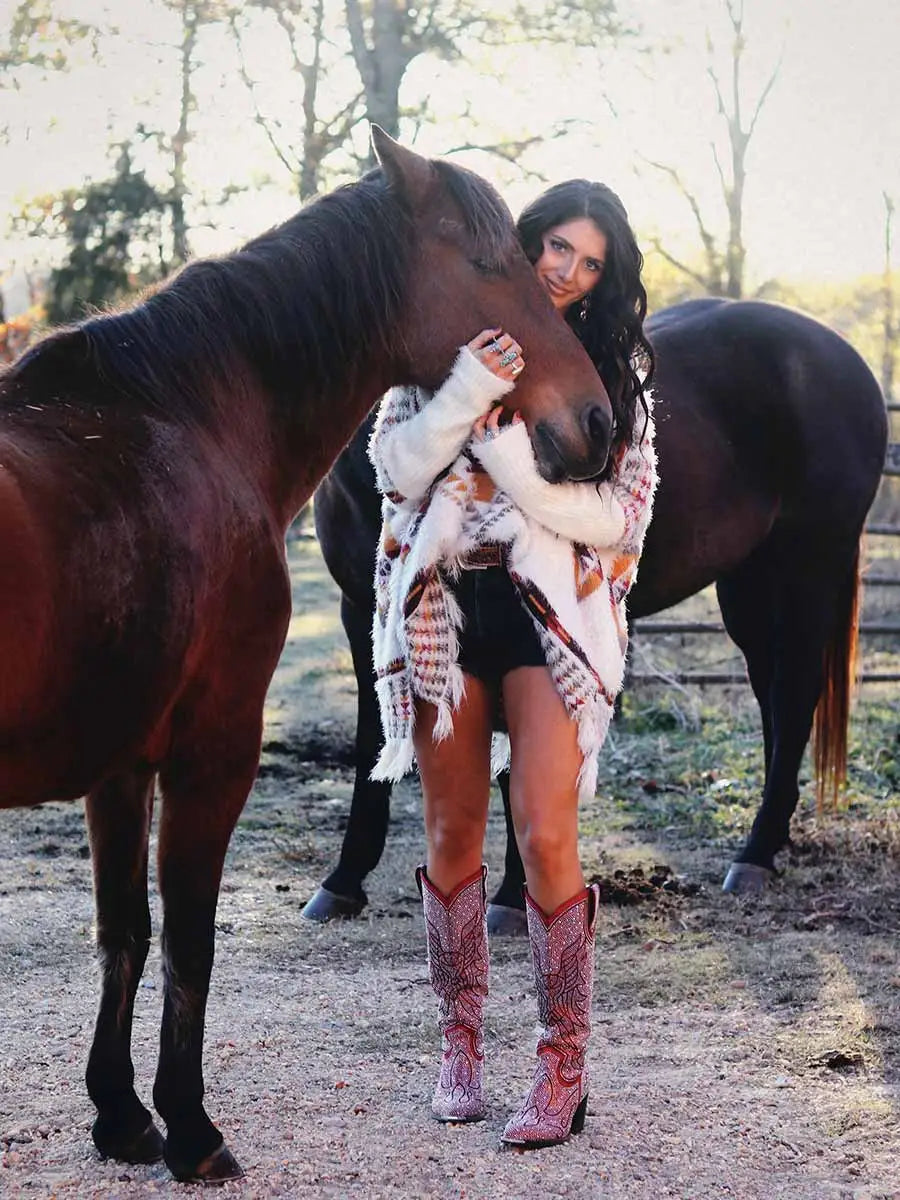 wetkiss_Burgundy_Heart & Wing_Rhinestone_Cowgirl_Boots