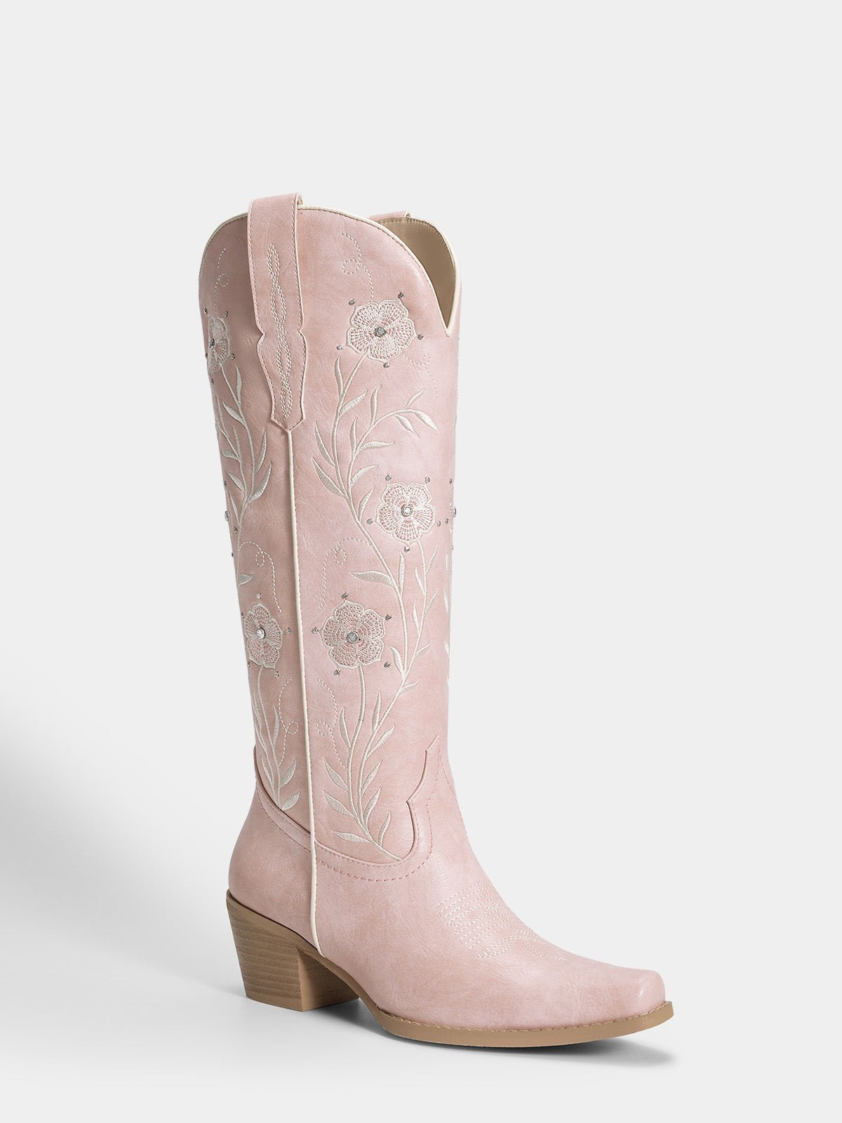 muted-pink-embroidered-floral-motifs-cowgirl-boots