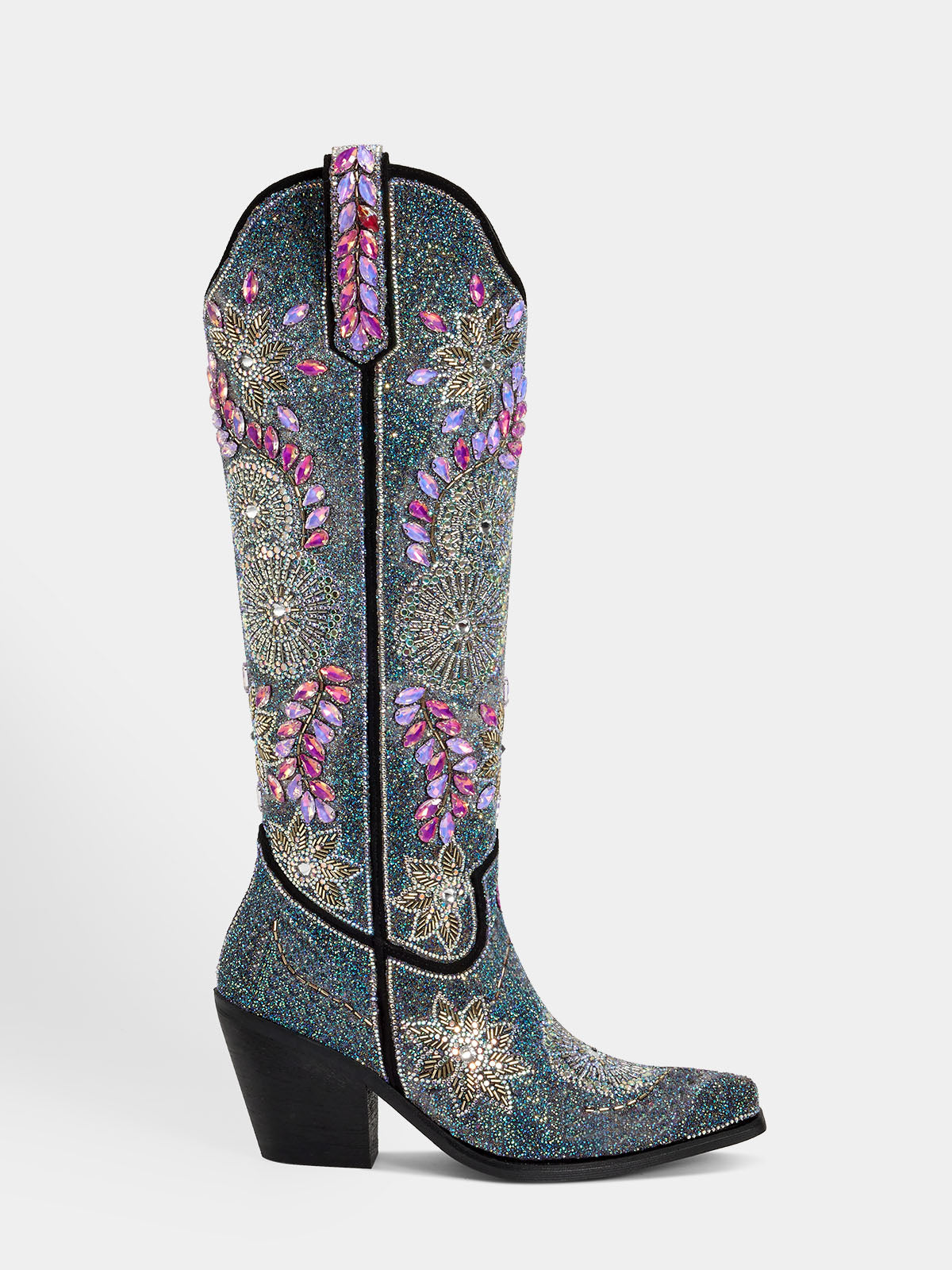 teal_base_rhinestone_allover_knee_high_western_boots