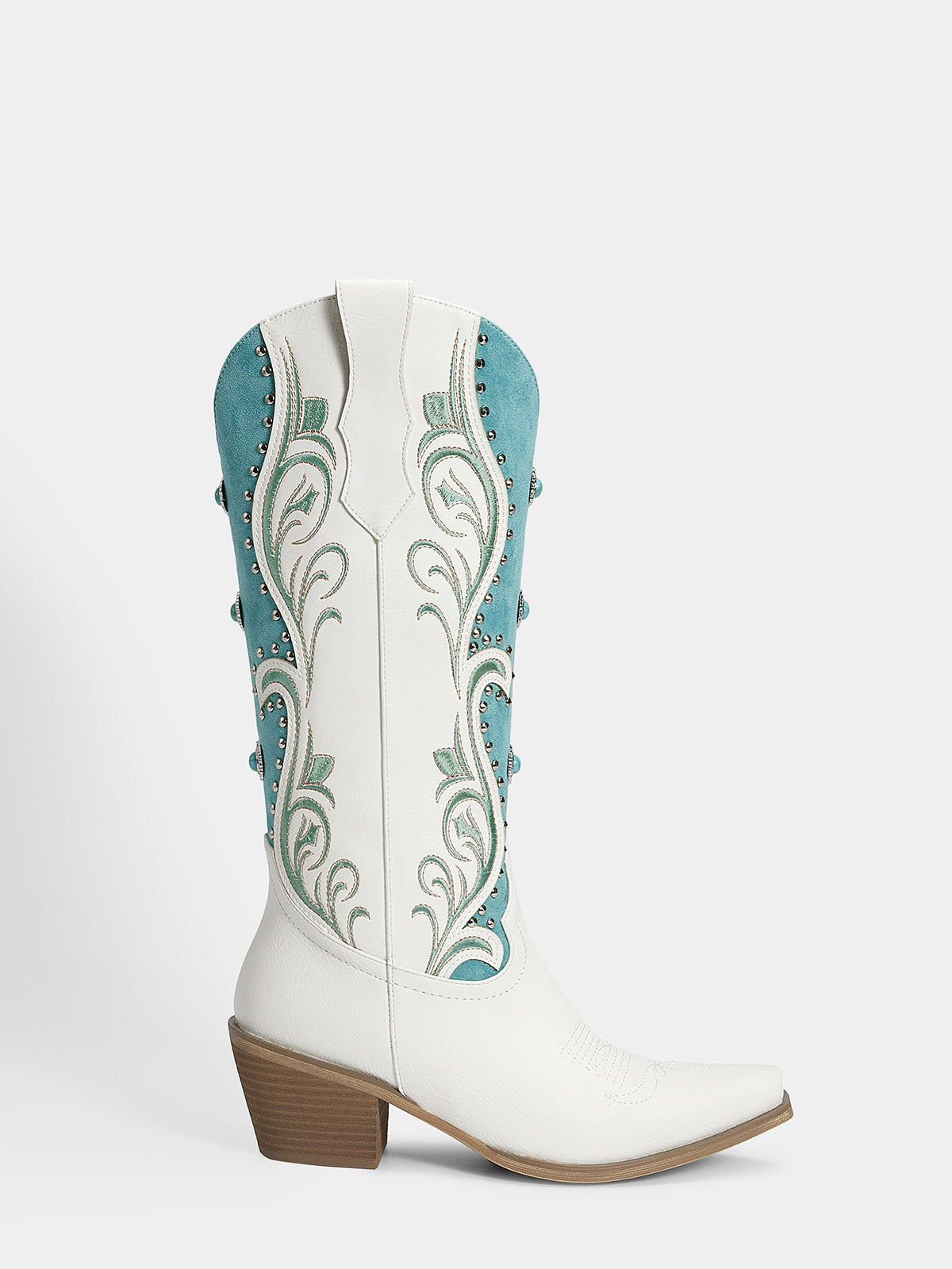 white-and-turquoise-botanical-embroidered-western-boots-pull-on