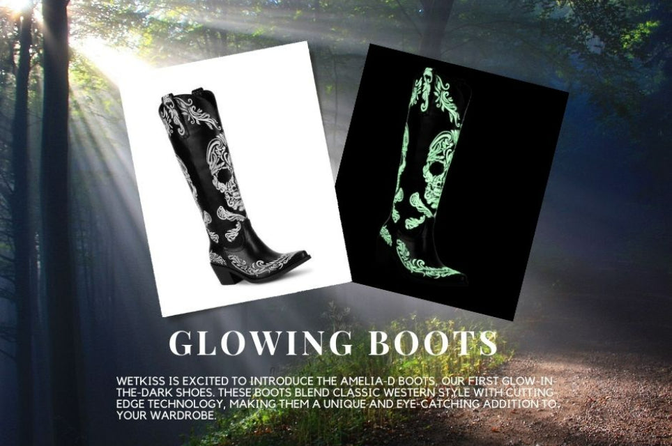 Introducing The Amelia-D: Wetkiss' First Pair of Night-Glowing Boots
