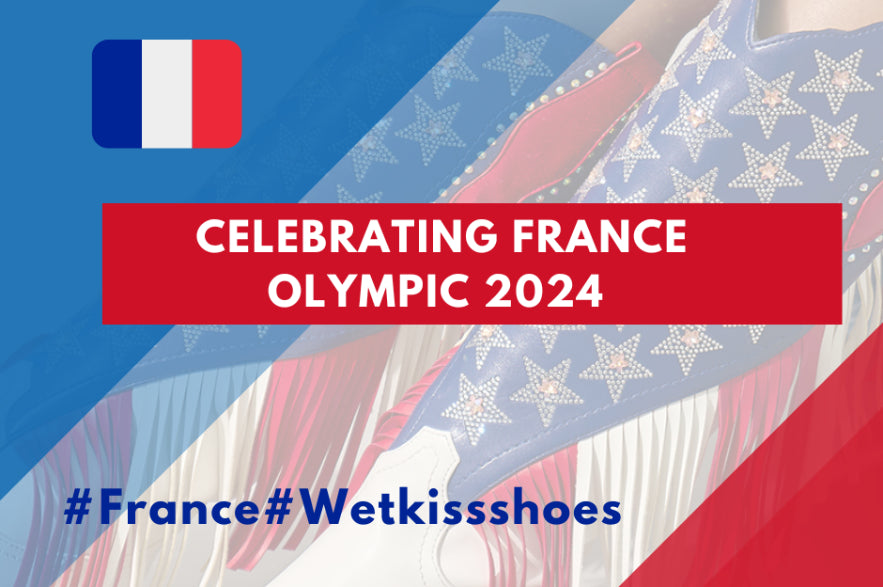 Celebrating France Olympic 2024 with Wetkiss: The Andie-B Boots