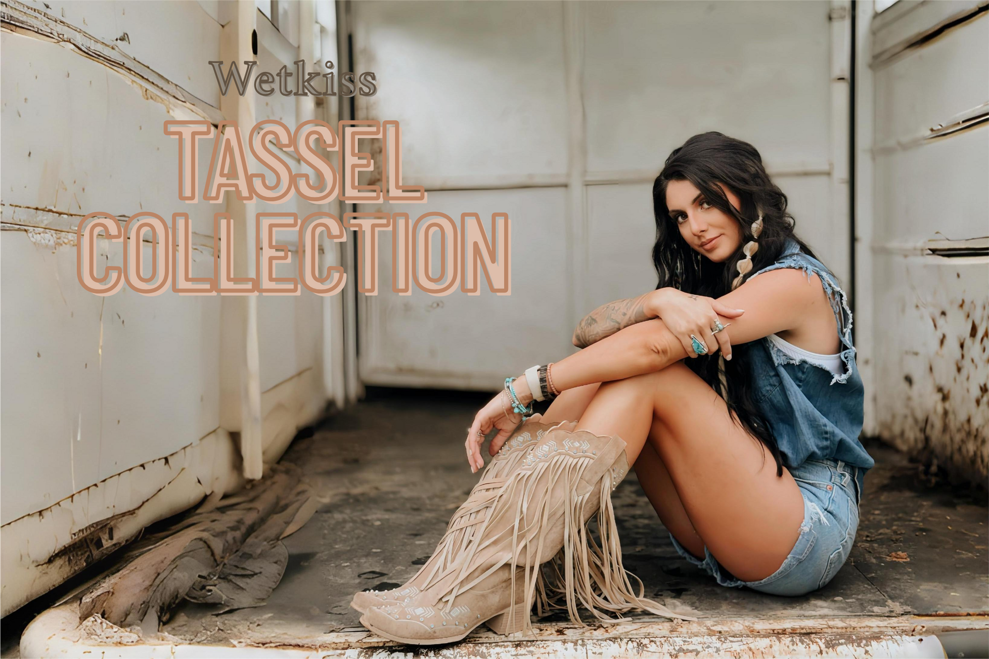 Discover the Magic of Wetkiss Fringe Boots