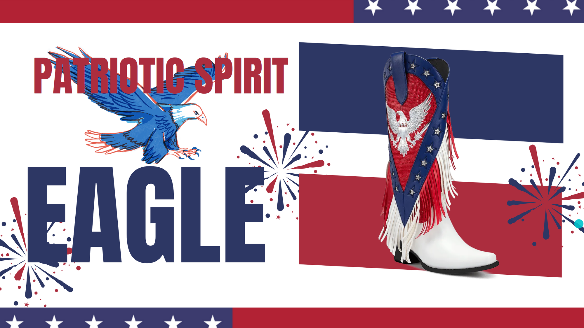 Soaring High: The Bold, Patriotic Spirit of The Eagle Boots