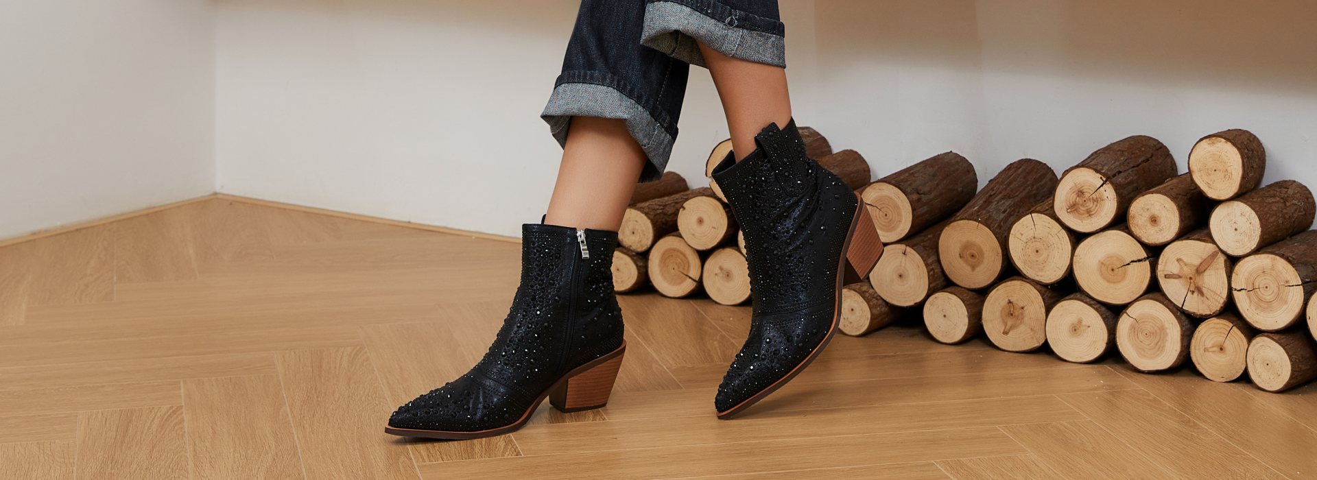 Wetkiss ankle boots