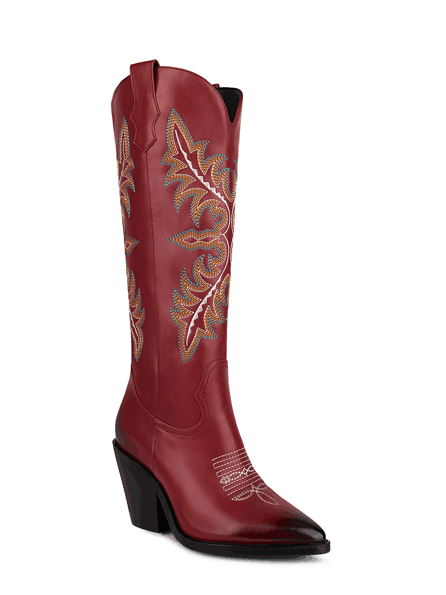Women's Cowboy Boots | Red Cowboy Boots | WETKISS