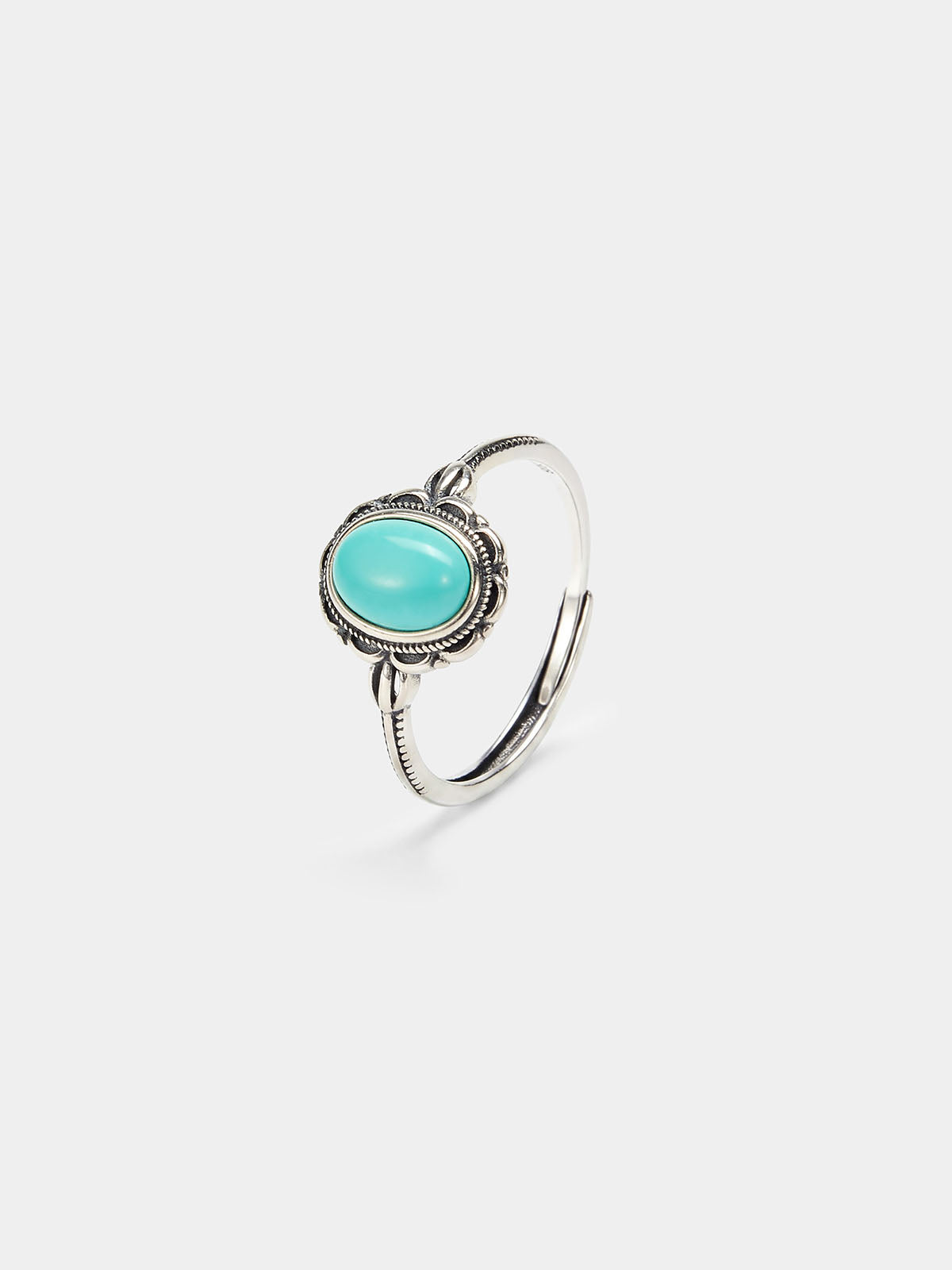 Vintage Turquoise S925 Silver Ring