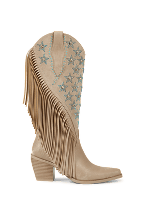 Wetkiss Apricot Western Boots - MC037 - Aspect