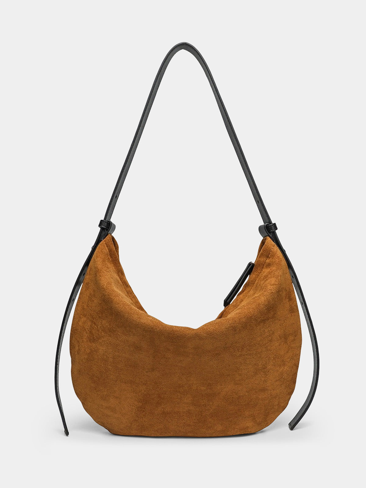 Turquoise Stud Faux Suede Western Hobo Bag