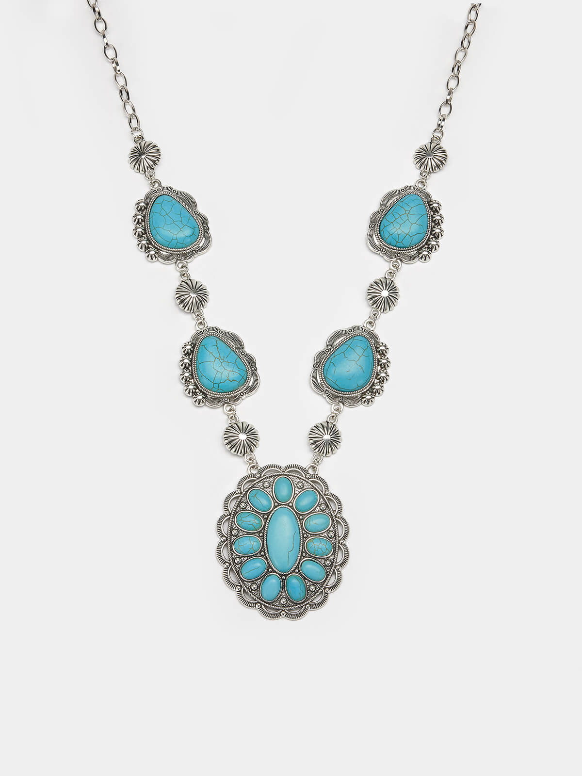 Turquoise Necklace & Earring Set