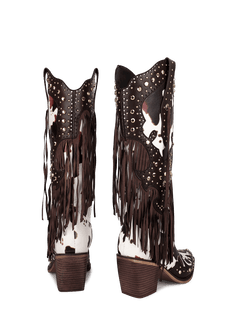 Women’s Cow Print Western Boots