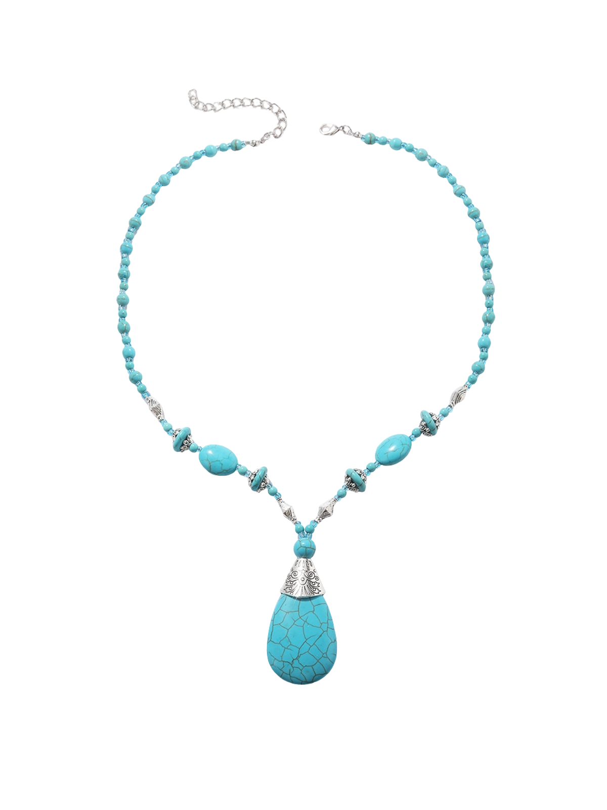 Teardrop Turquoise Necklace