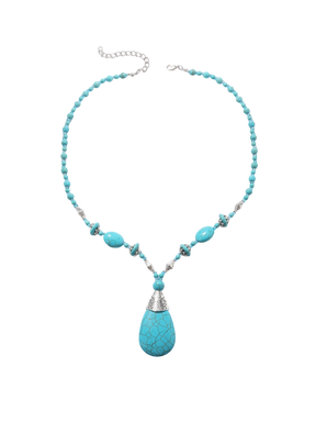Teardrop Turquoise Necklace