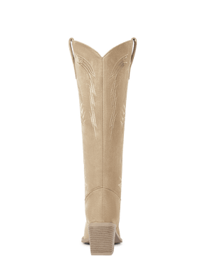 Apricot-embroidery-desert-scorpion-mid-heel-cowgirl-boots