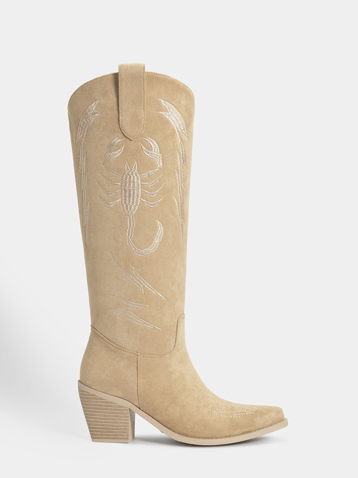 Apricot-embroidery-desert-scorpion-pull-on-cowgirl-boots