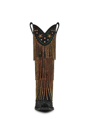 Black-fringe-rhinestones-cowgirl-boots