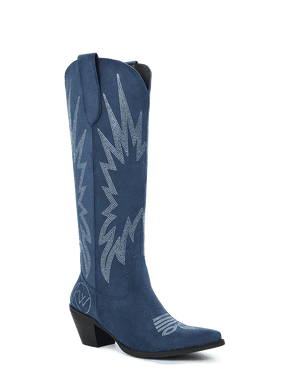 Blue-cowboy-boots-co-designed-with-karen-waldrup