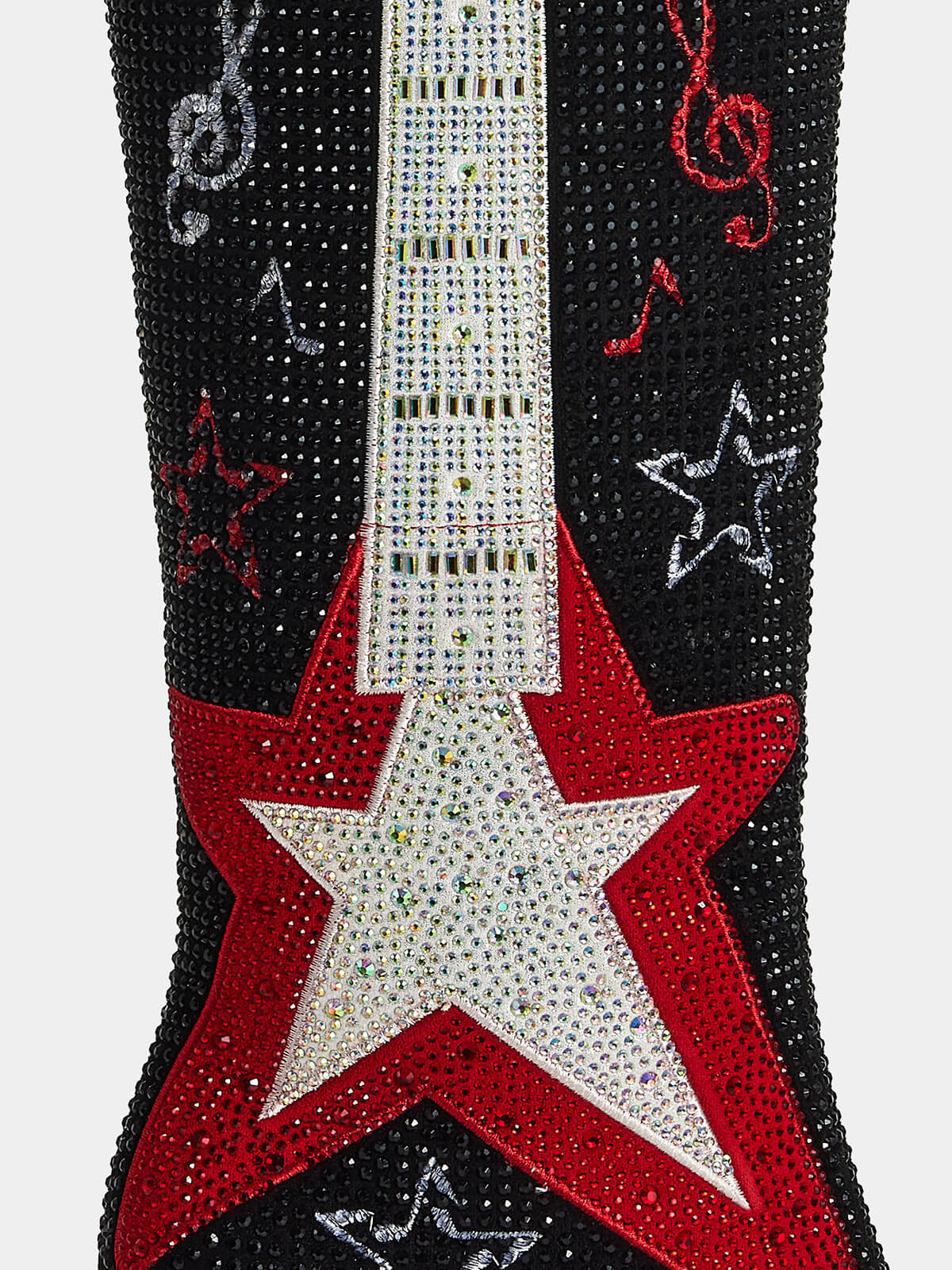 Classic-star-guitar-rhinestone-suede-western-boots