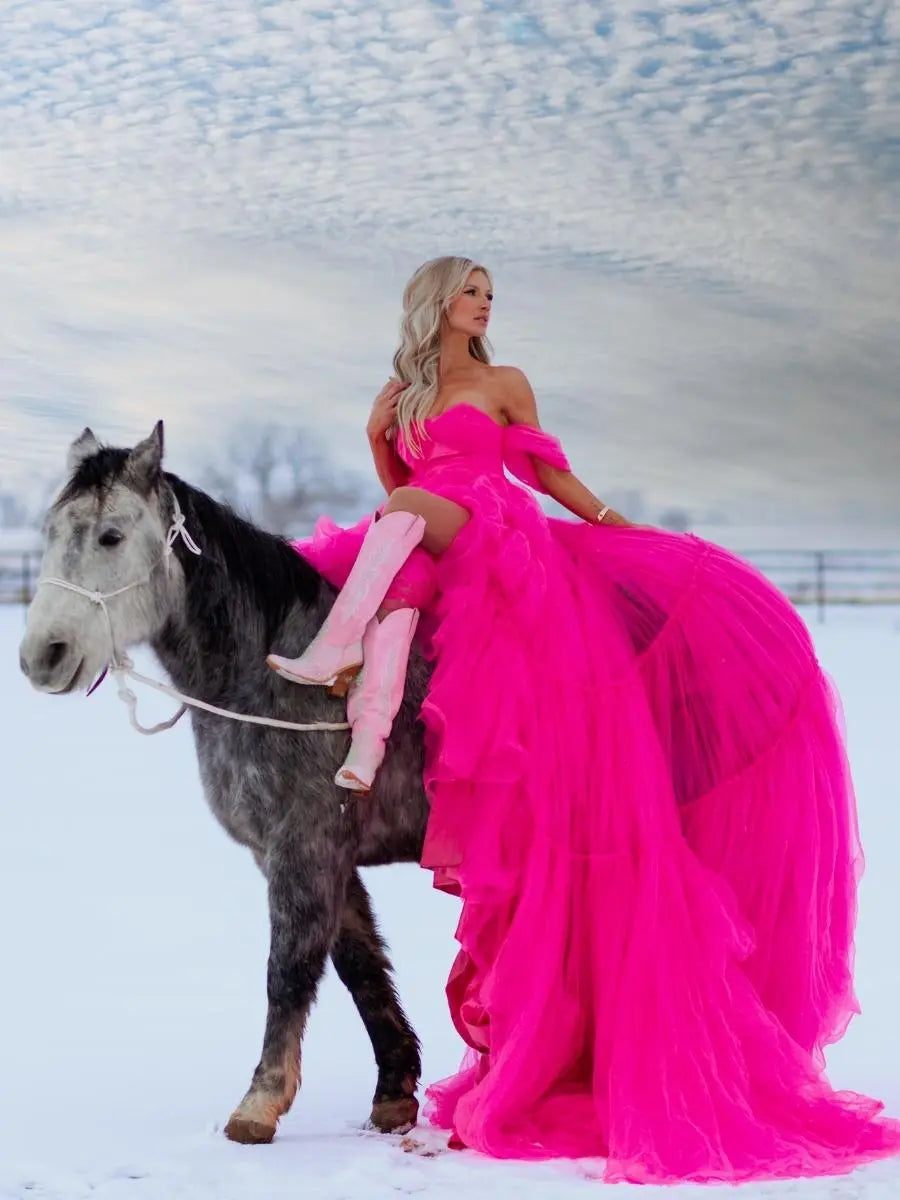 Wetkiss_pink_laser_rhinestone_knee-high_western_boots