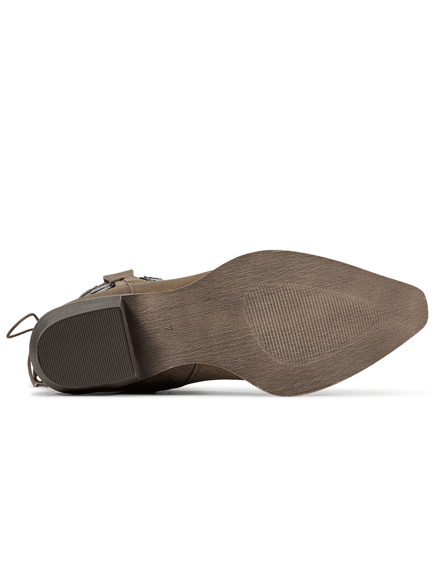 Lace-up-closure-botanical-brown-rubber-western-boots