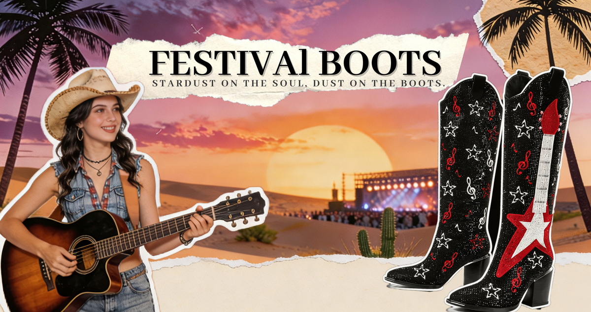 Music festival boots | WETKISS BOOTS