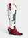 Red-and-white-christmas-ttree-elk-snowflake-rhinestone-cowgirl-boots