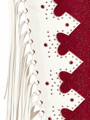 Red-rhinestones-and-pu-leather-patchwork-with-tassels-and-studded-boots