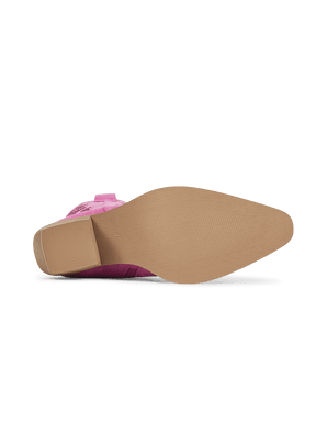 Retro-sweet-rhinestones-cerise-pink-rubber-western-boots